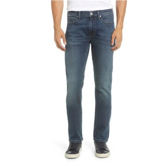 Paige Men's Federal Slim Straight Leg Denim Jeans in Dashel Size 31